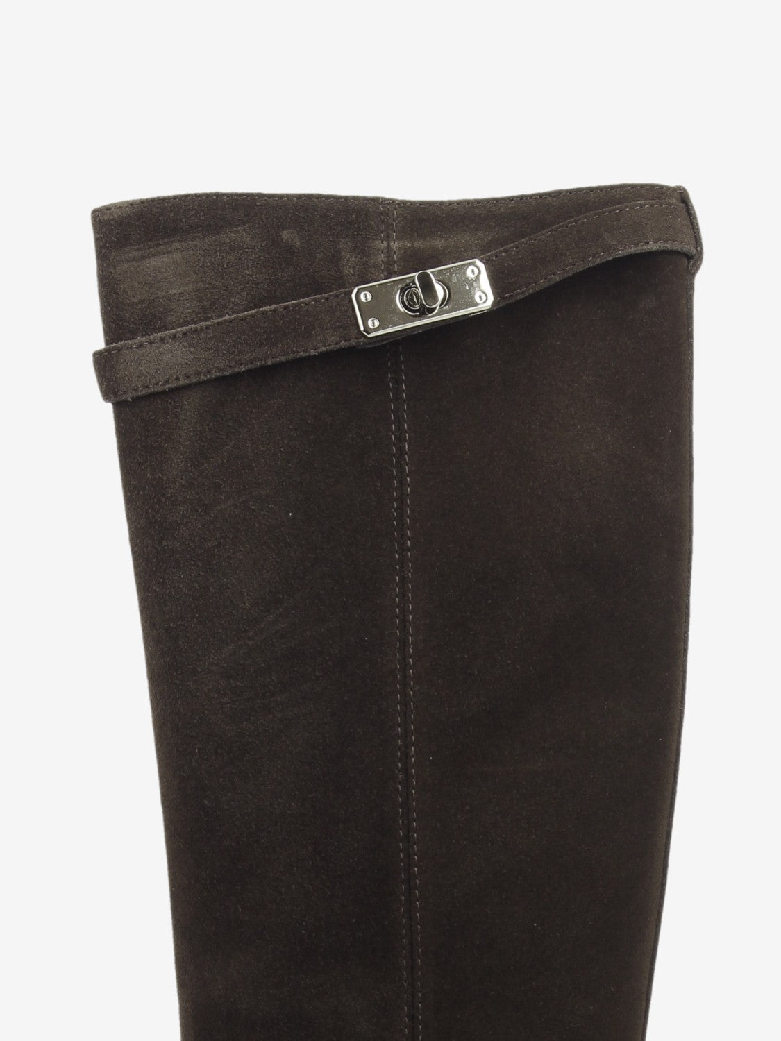 Velour Boots with Moor's Head Lock