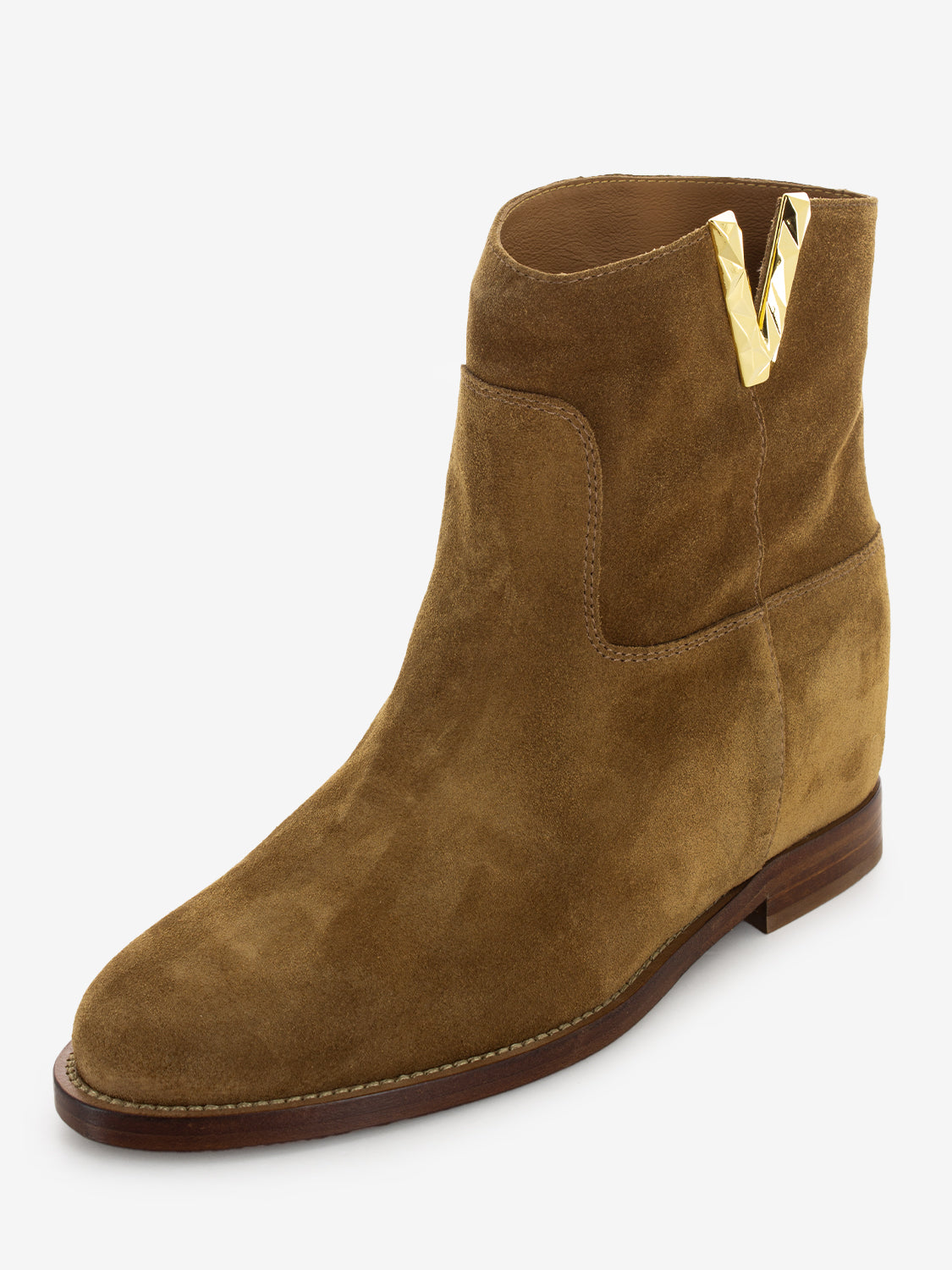 Tronchetti in suede martora
