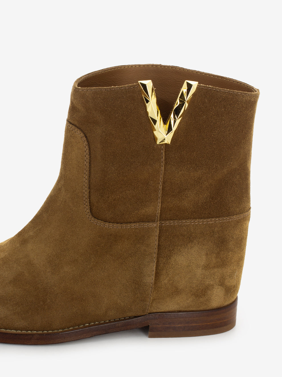 Tronchetti in suede martora