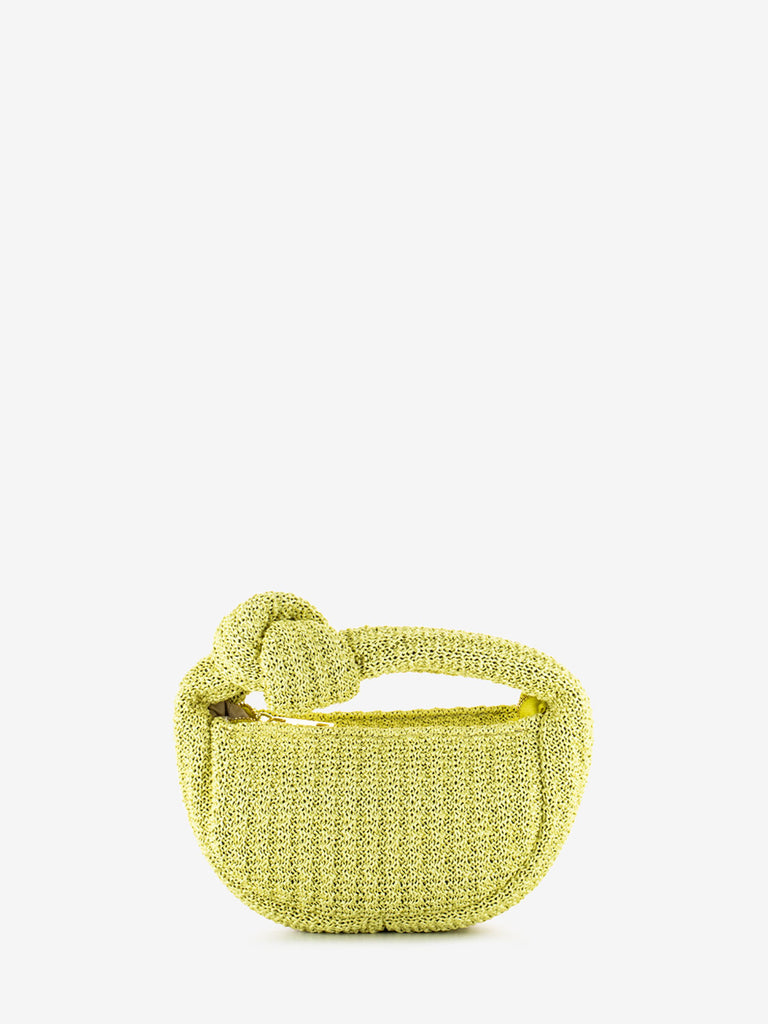VIAMAILBAG - Borsa Isabel knit giallo