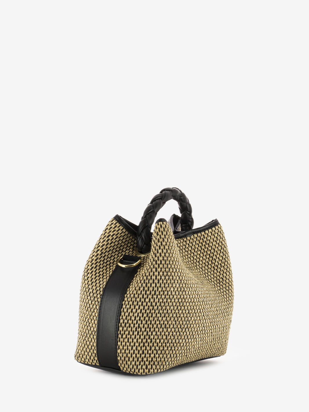 Coral Nomad handbag beige / black