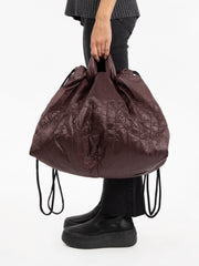 VIC MATIE' - Borsa Paddington in nylon bordeaux