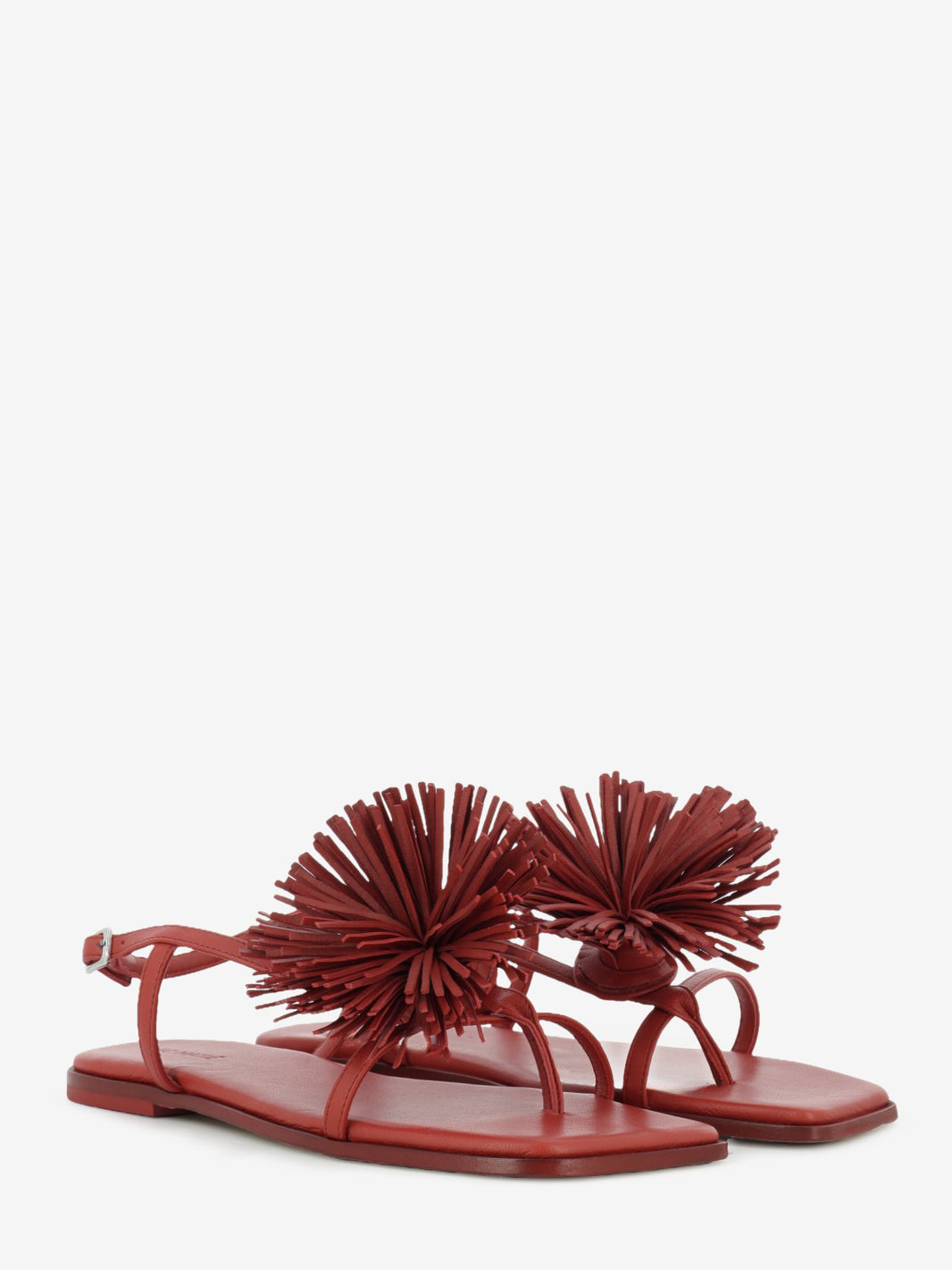Baron red sandals