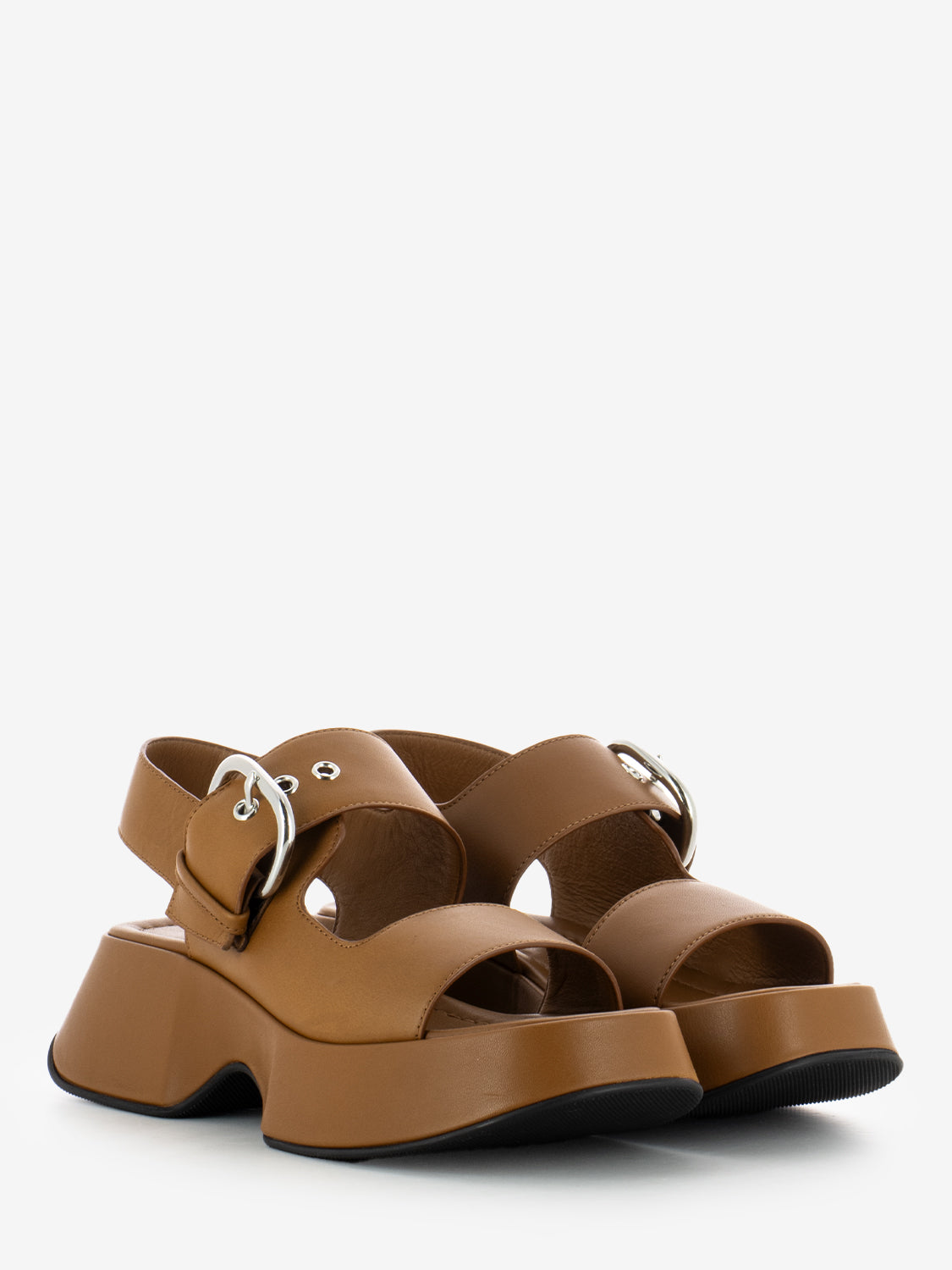 シューズ・サンダルその他 VIC MATIE Woman Flat sandals Brown 1G3250DE02BQHB S20 VIC MATIE' - Logic sandals with leather straps | STIMM