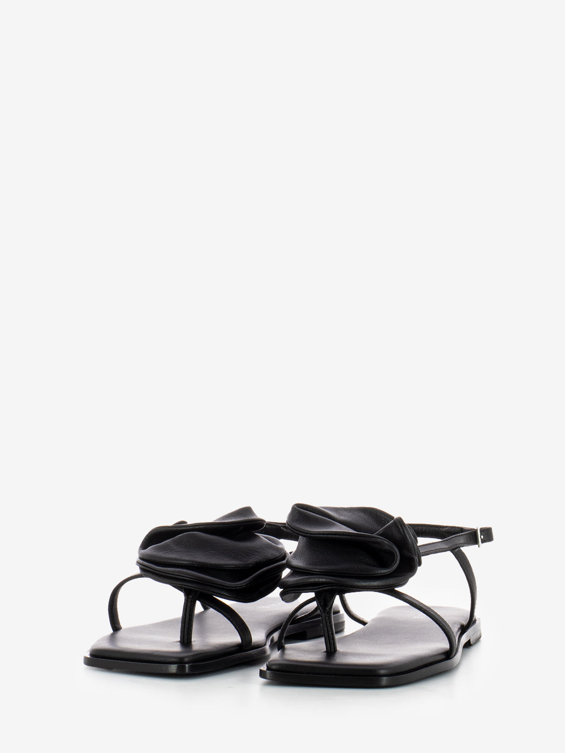 Sandali Logic in pelle black