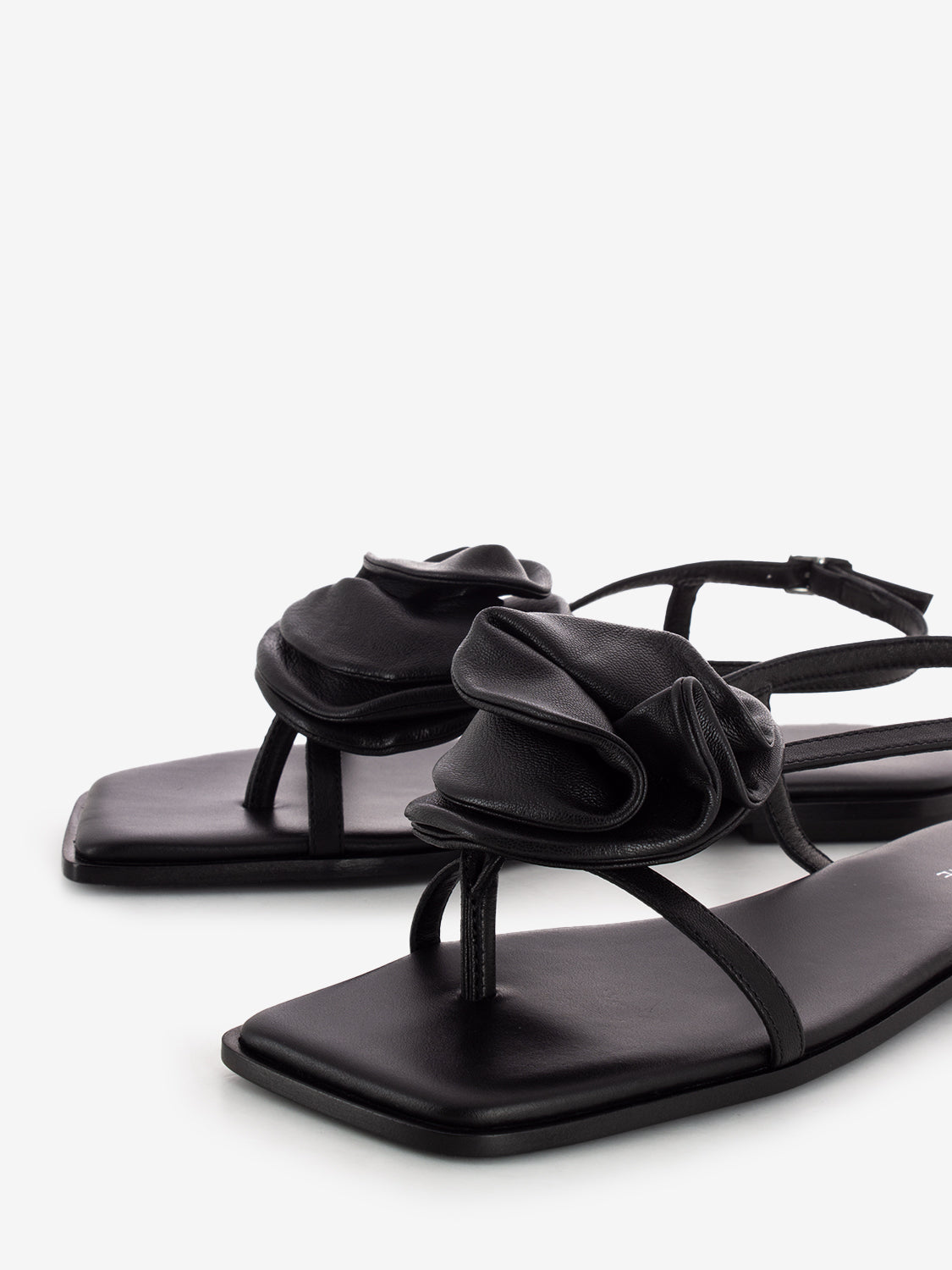 Sandali Logic in pelle black