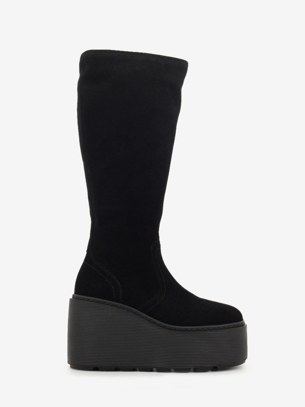 Portugal wedge boots black