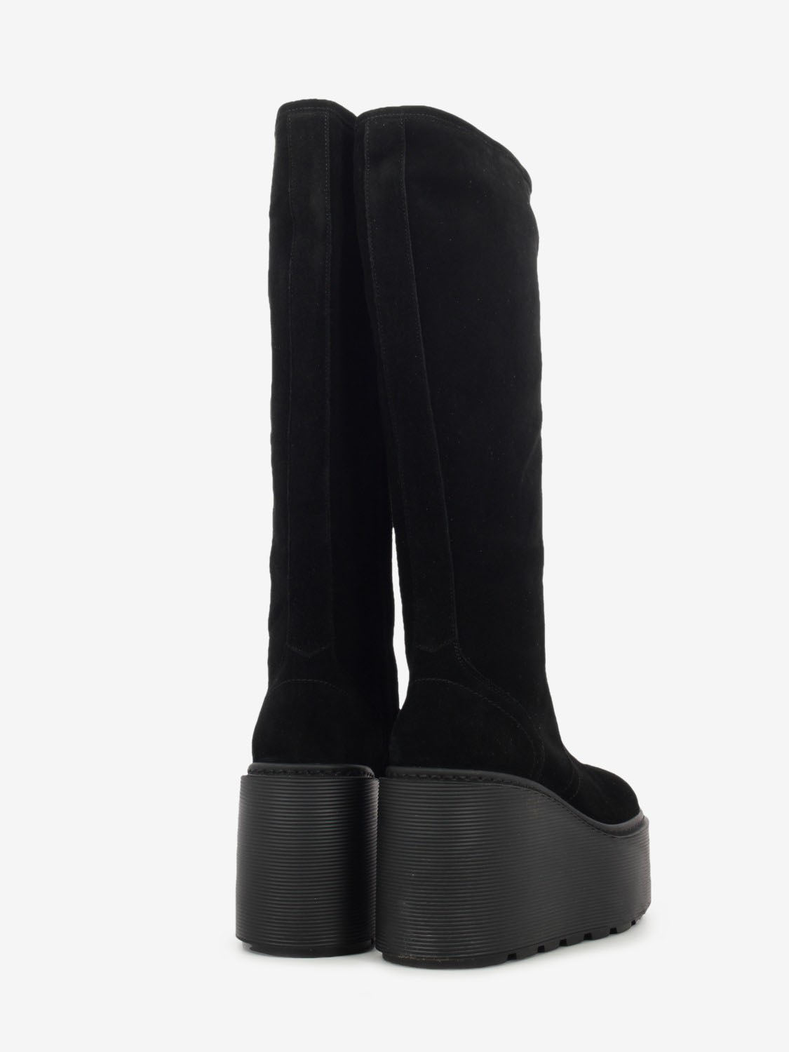 Portugal wedge boots black