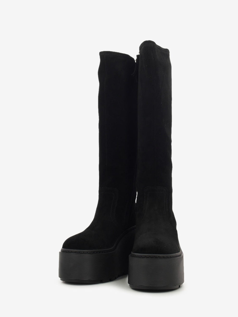 Portugal wedge boots black