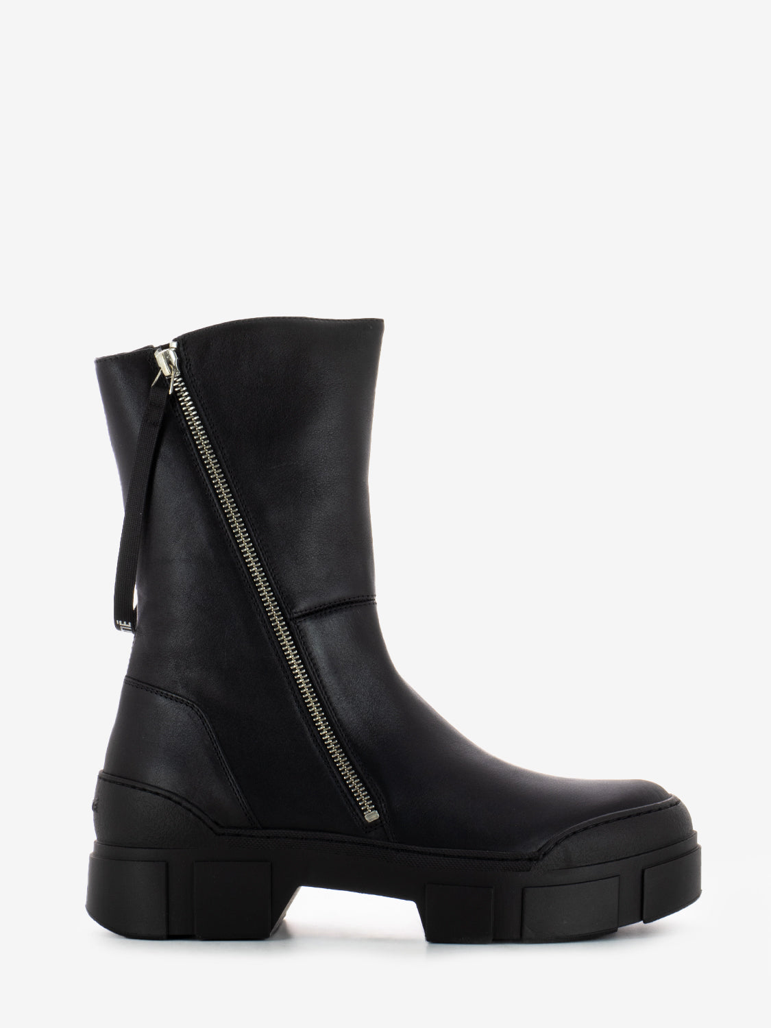 Gospel 101 Black Leather Ankle Boots