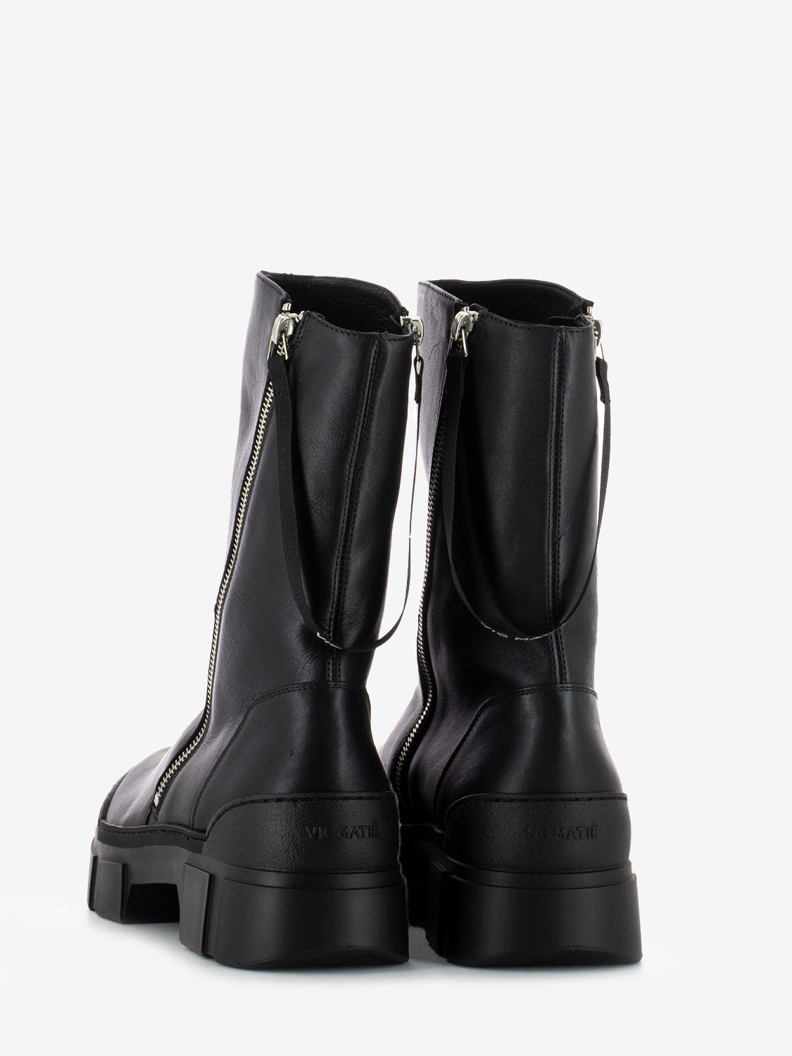 Gospel 101 Black Leather Ankle Boots