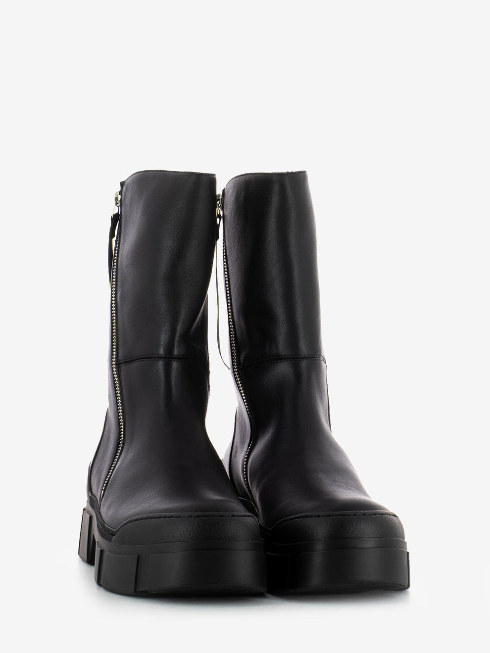 Gospel 101 Black Leather Ankle Boots