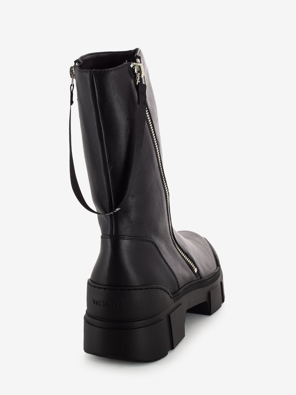 Gospel 101 Black Leather Ankle Boots