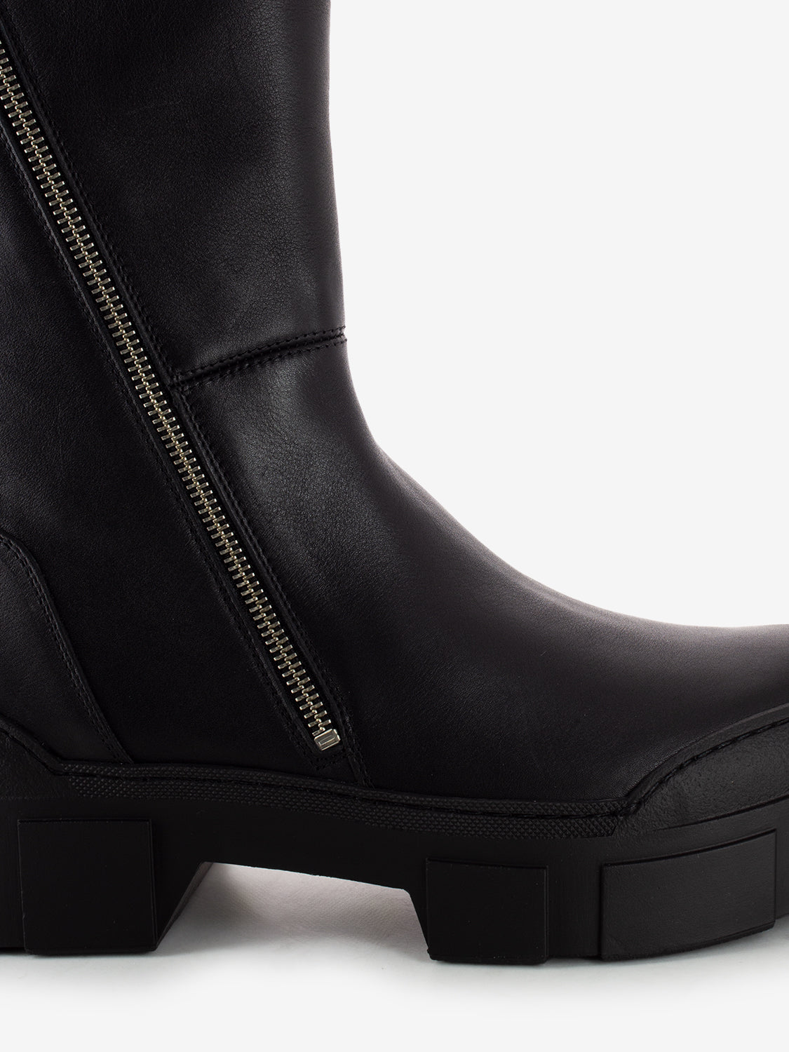 Gospel 101 Black Leather Ankle Boots