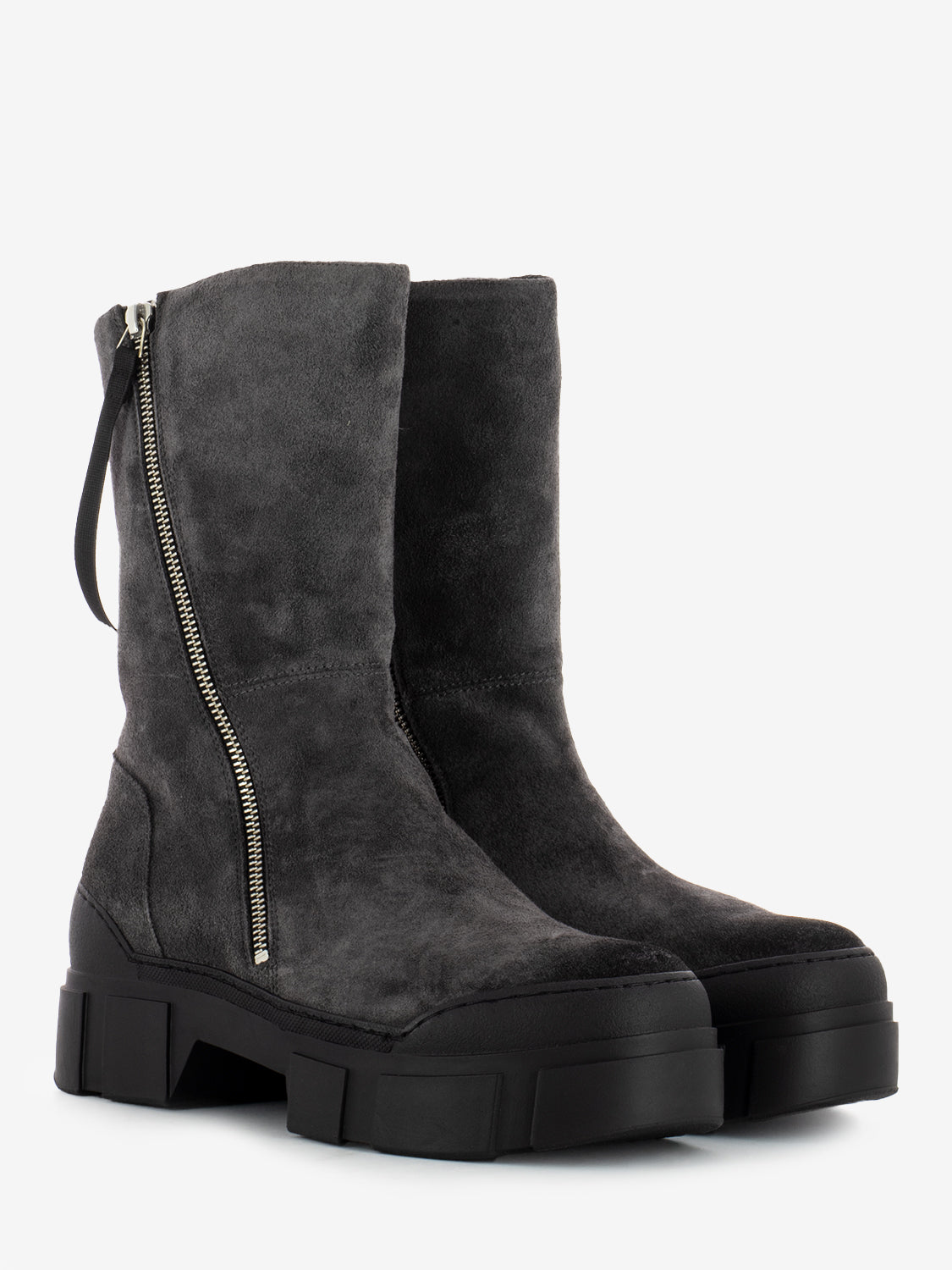Silverstone 150 grey ankle boots