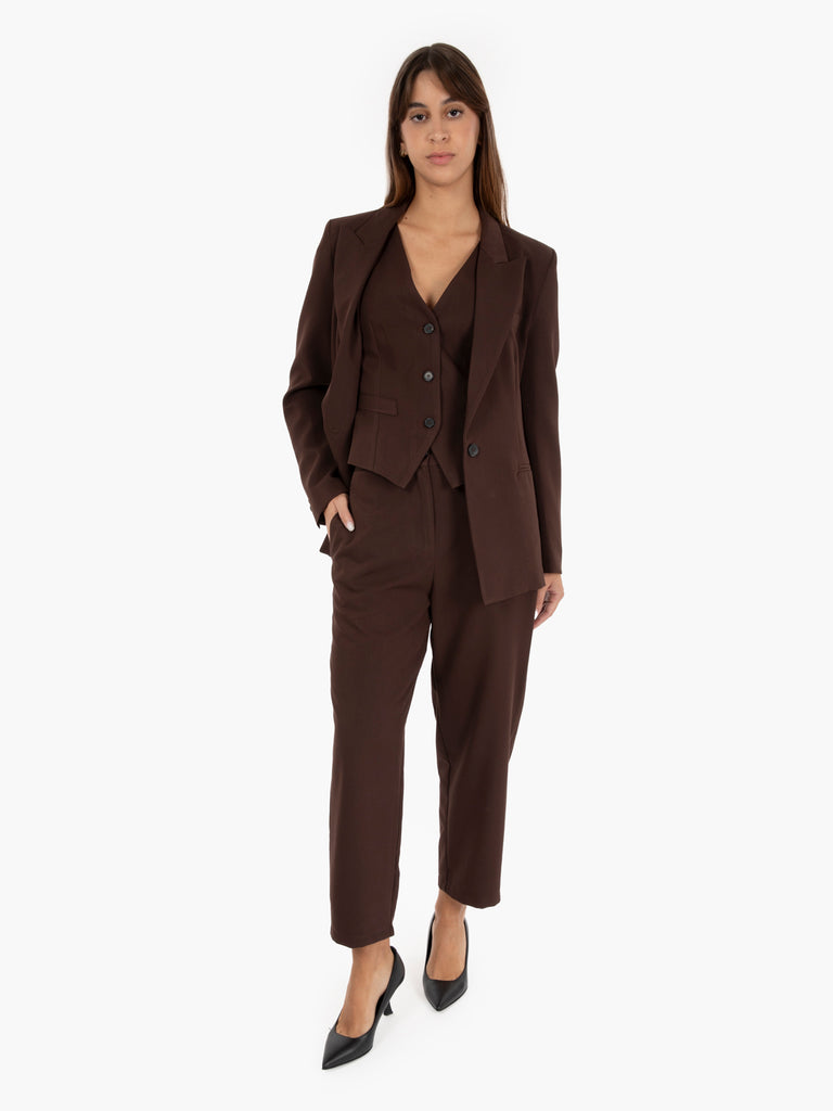 VICOLO - Blazer monopetto moro