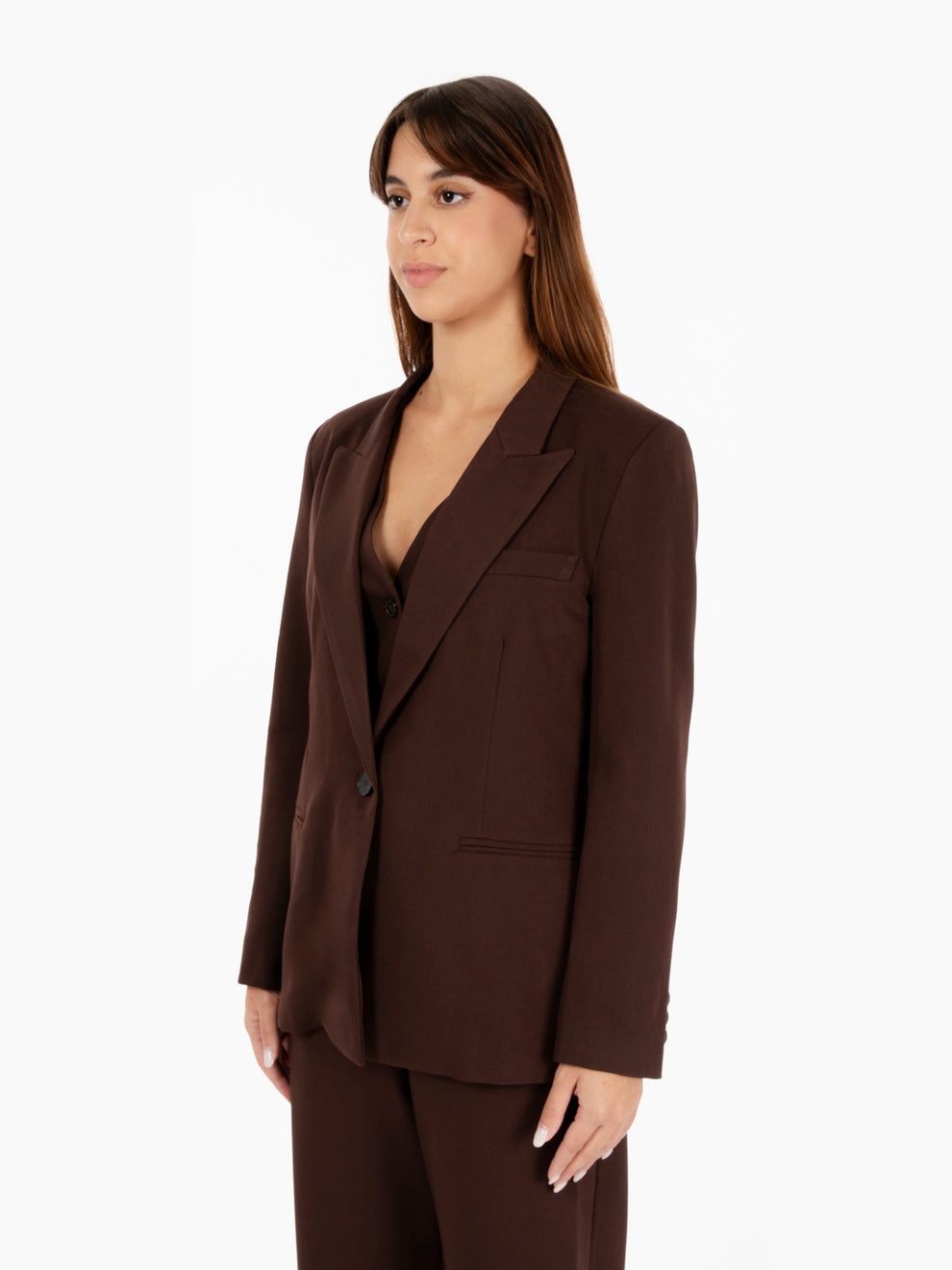 Blazer monopetto moro