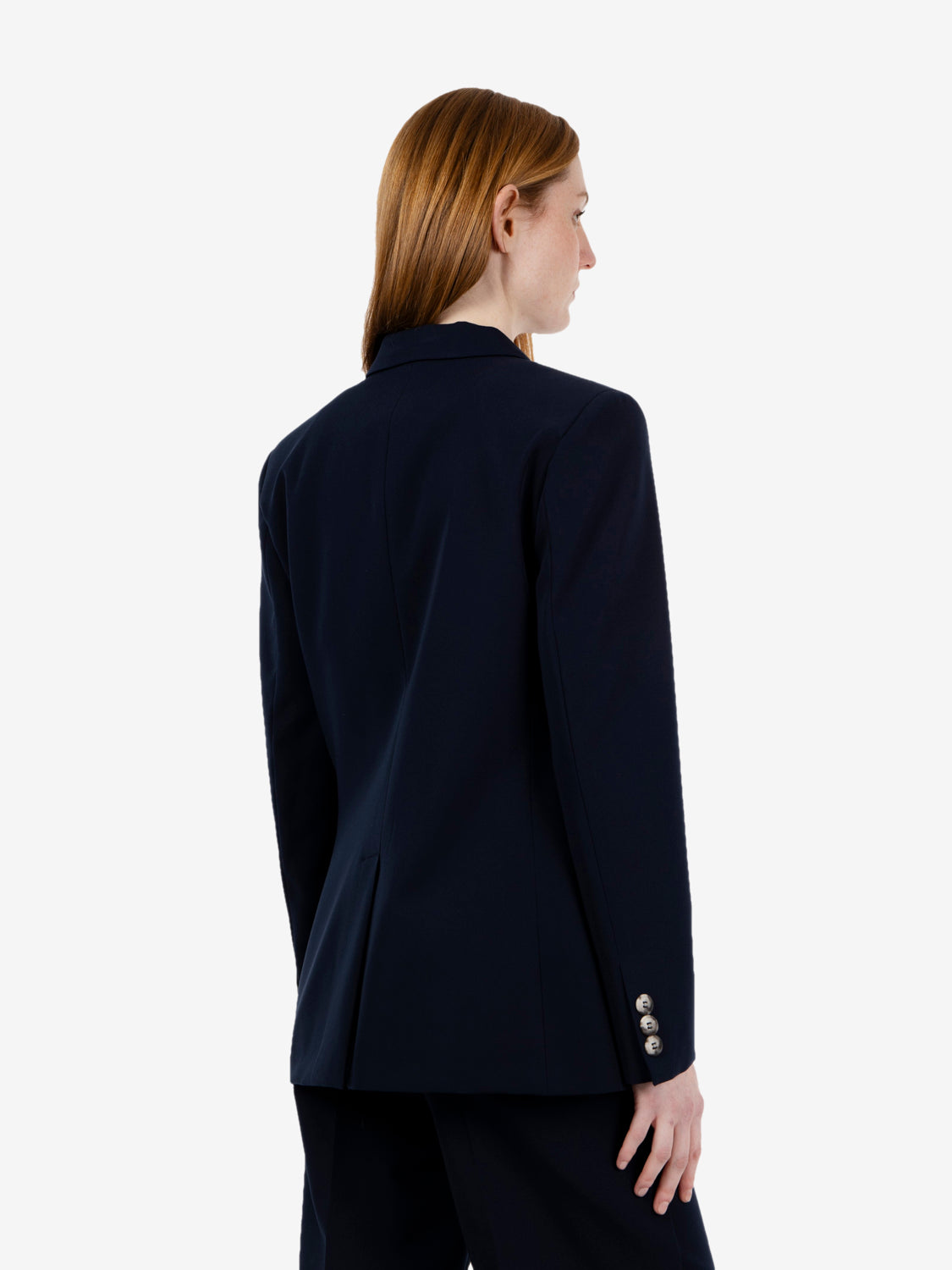 Blazer rever a punta blu