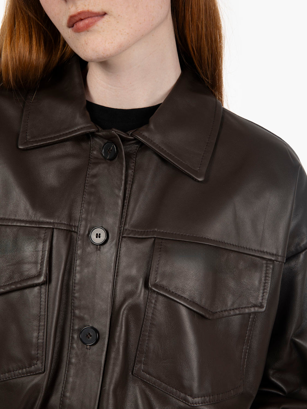 Bomber in pelle moro
