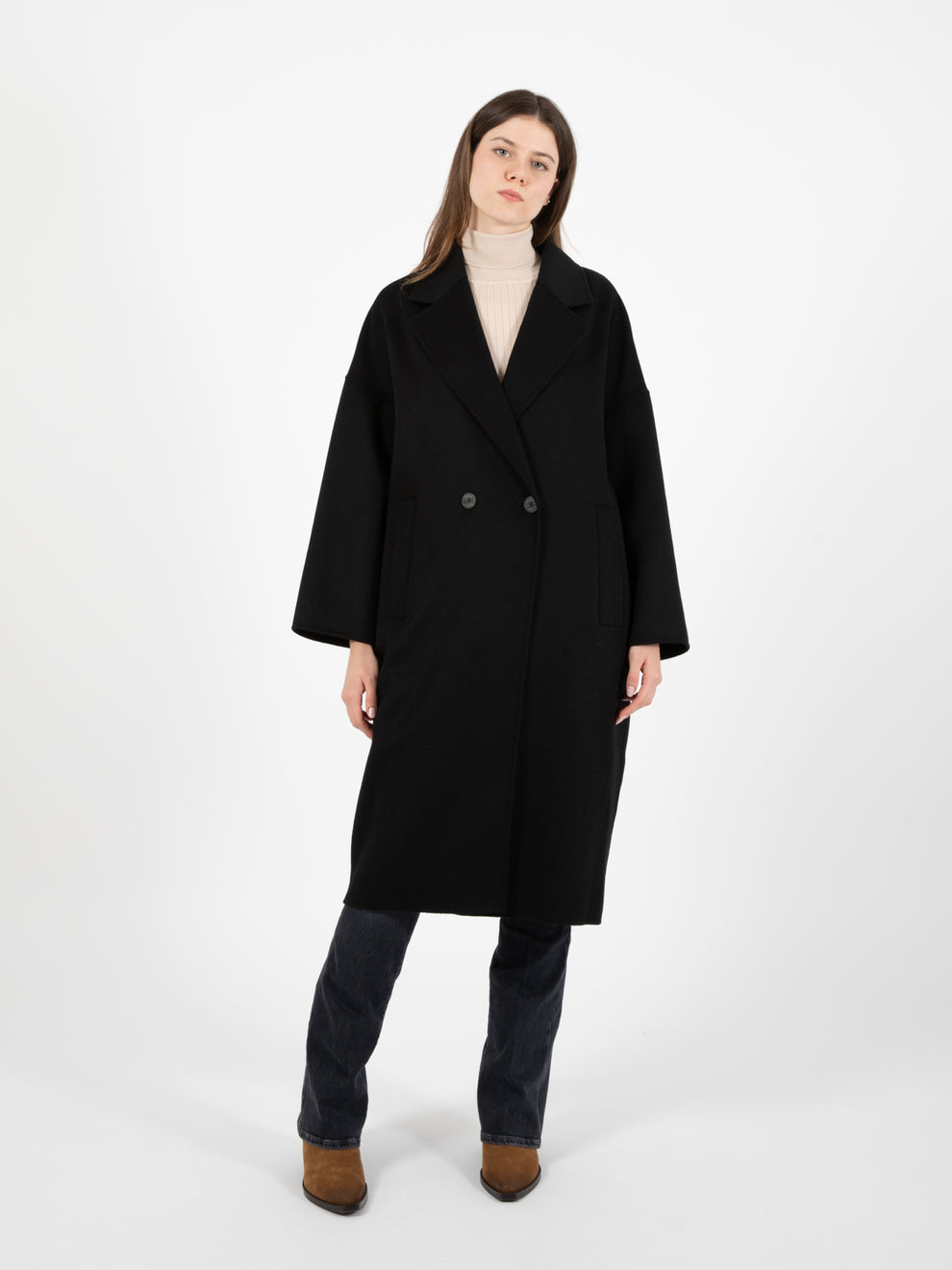 Cappotto over nero