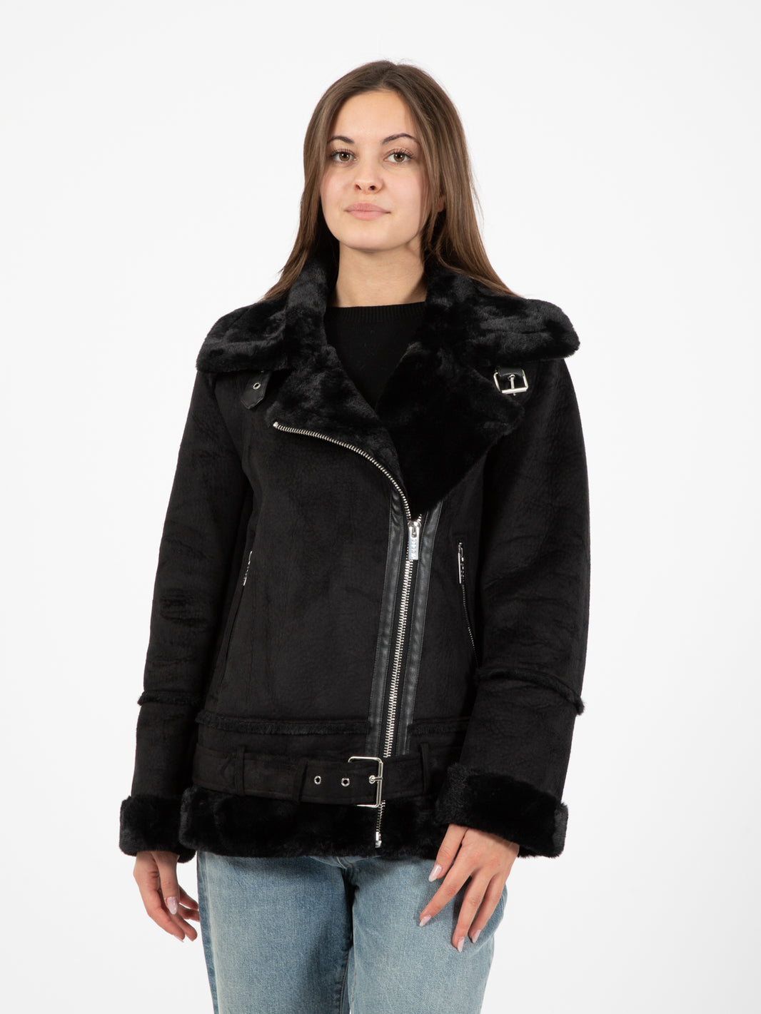 Ecomontone modello biker nero