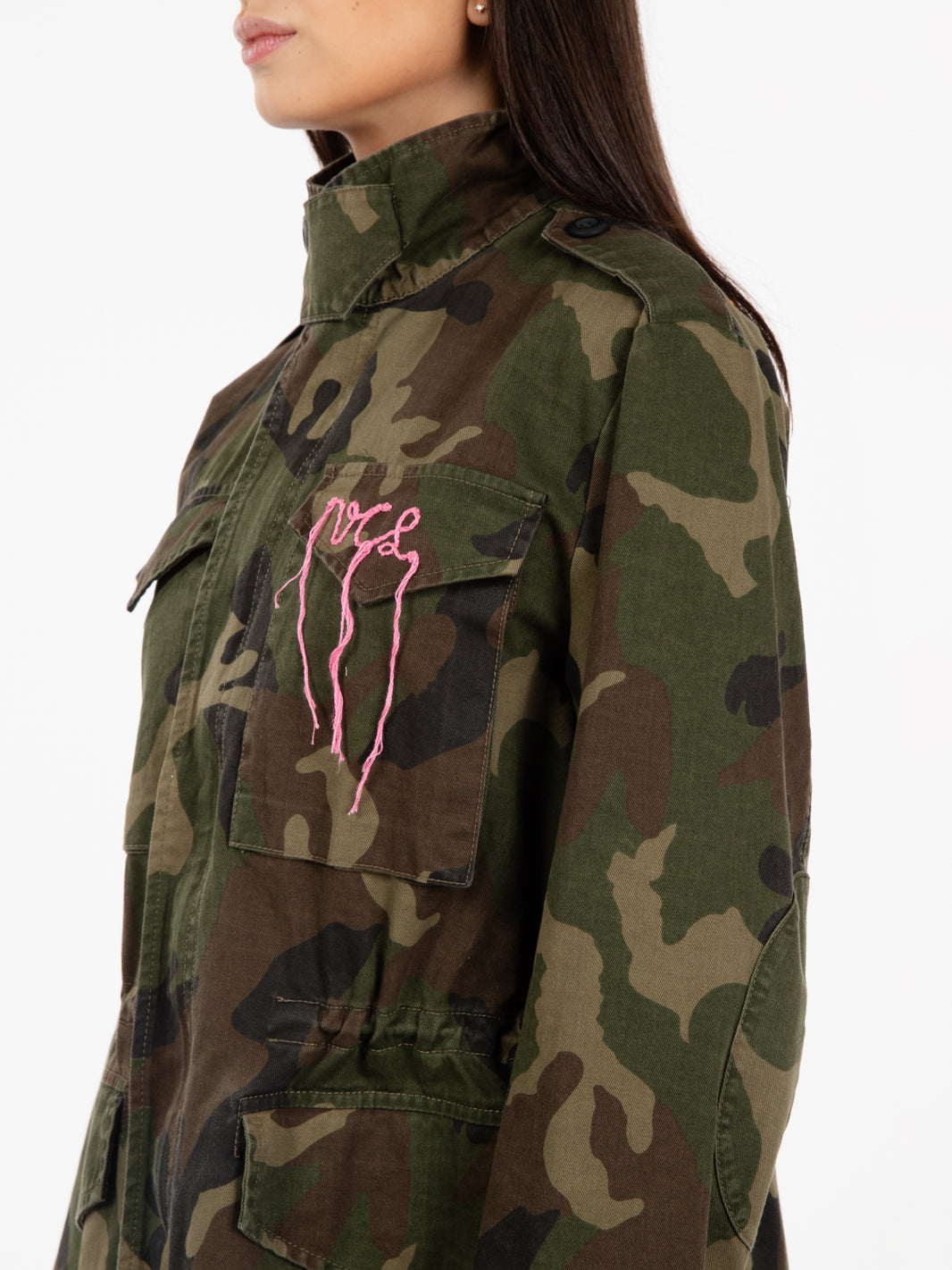 Giacca sahariana camouflage militare