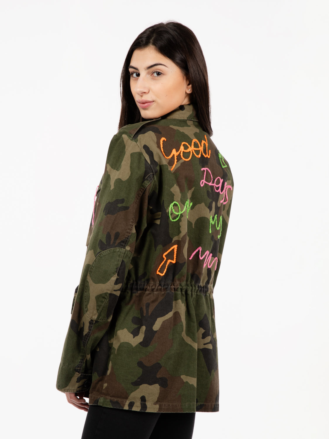 Giacca Sahariana Giacca Militare Donna Militari Canotta Mimetica