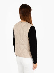 VICOLO - Gilet ultra light beige