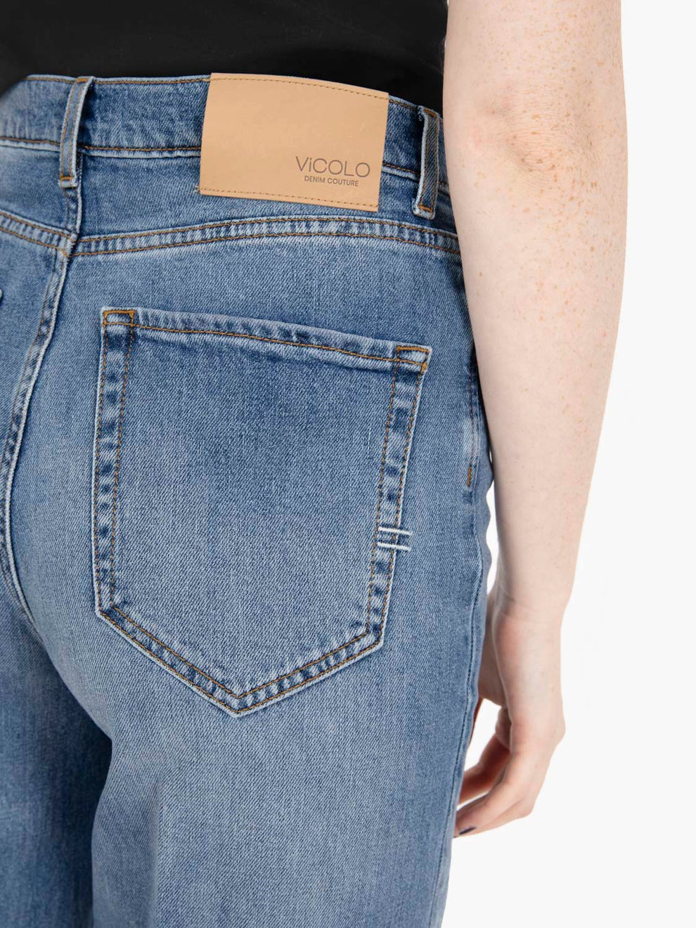 Lexie blue palazzo jeans