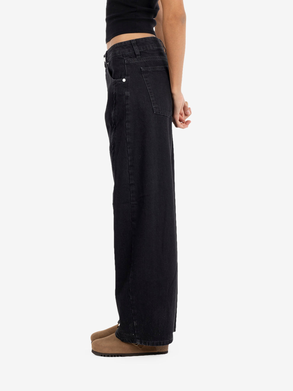 Jeans balloon Naya denim nero