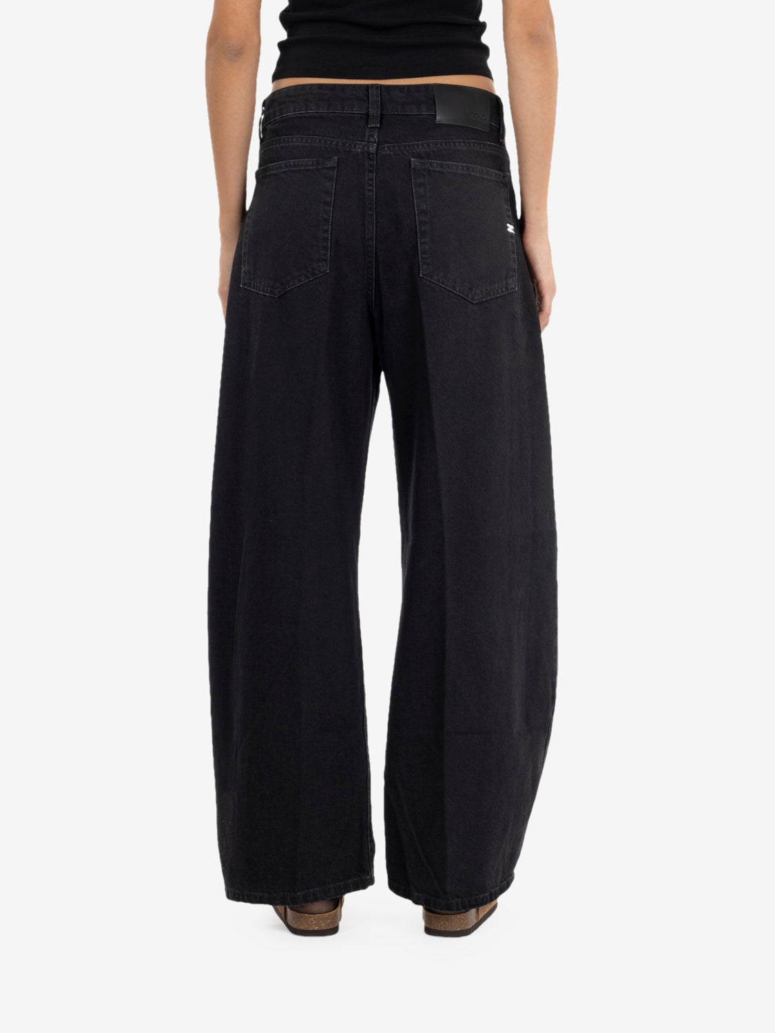 Jeans balloon Naya denim nero