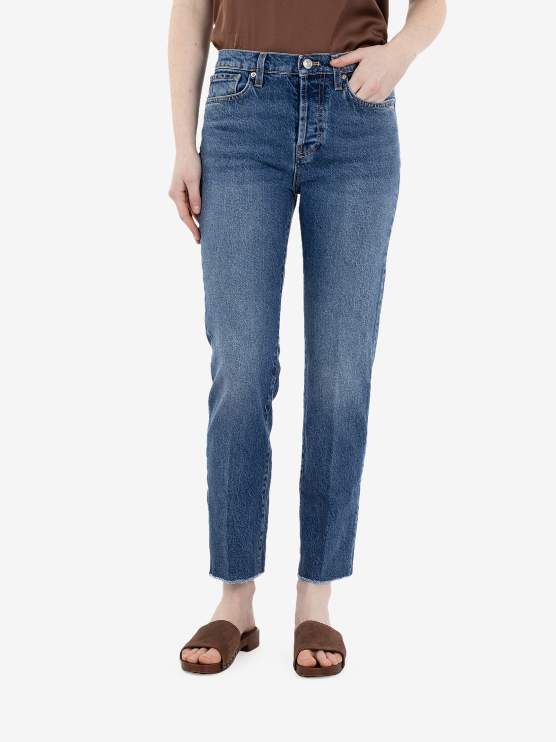 Blue Bella cropped jeans