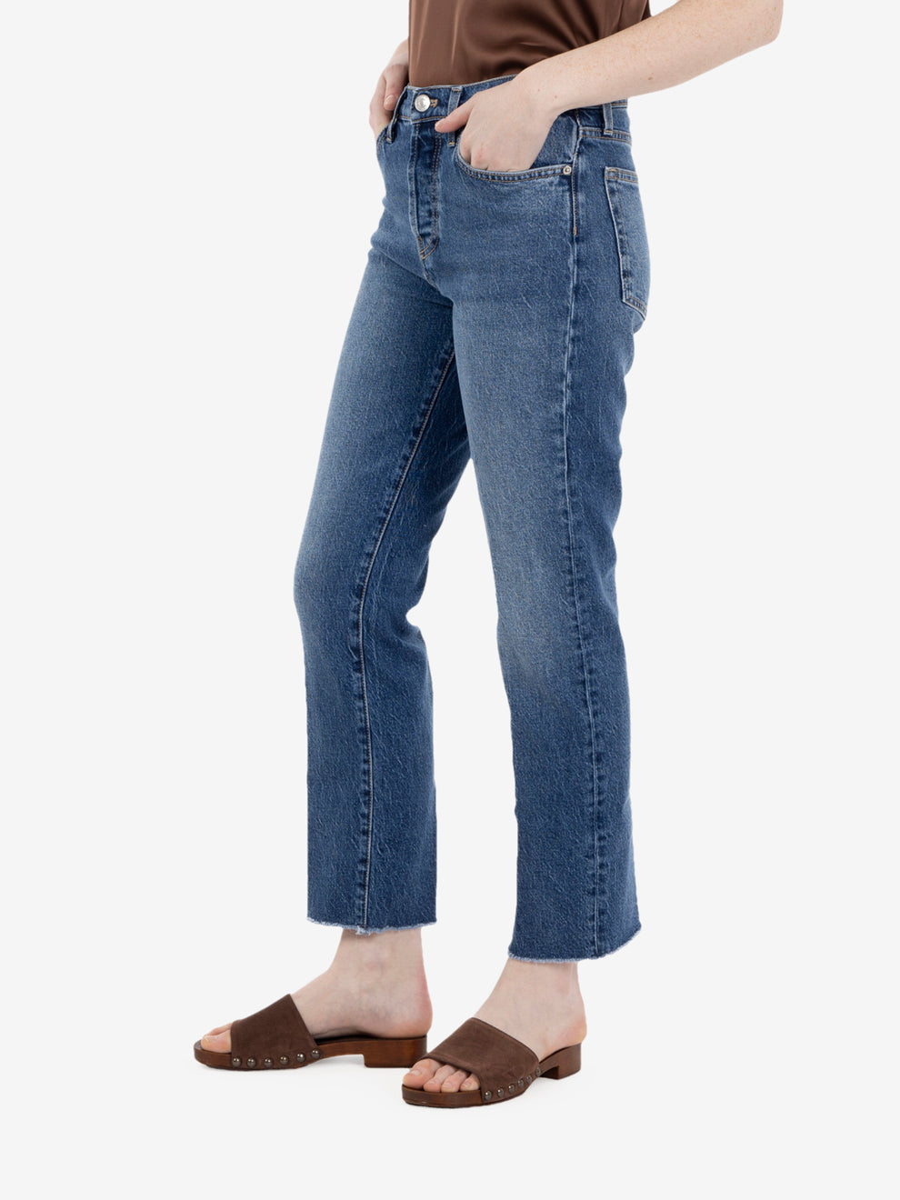 Blue Bella cropped jeans