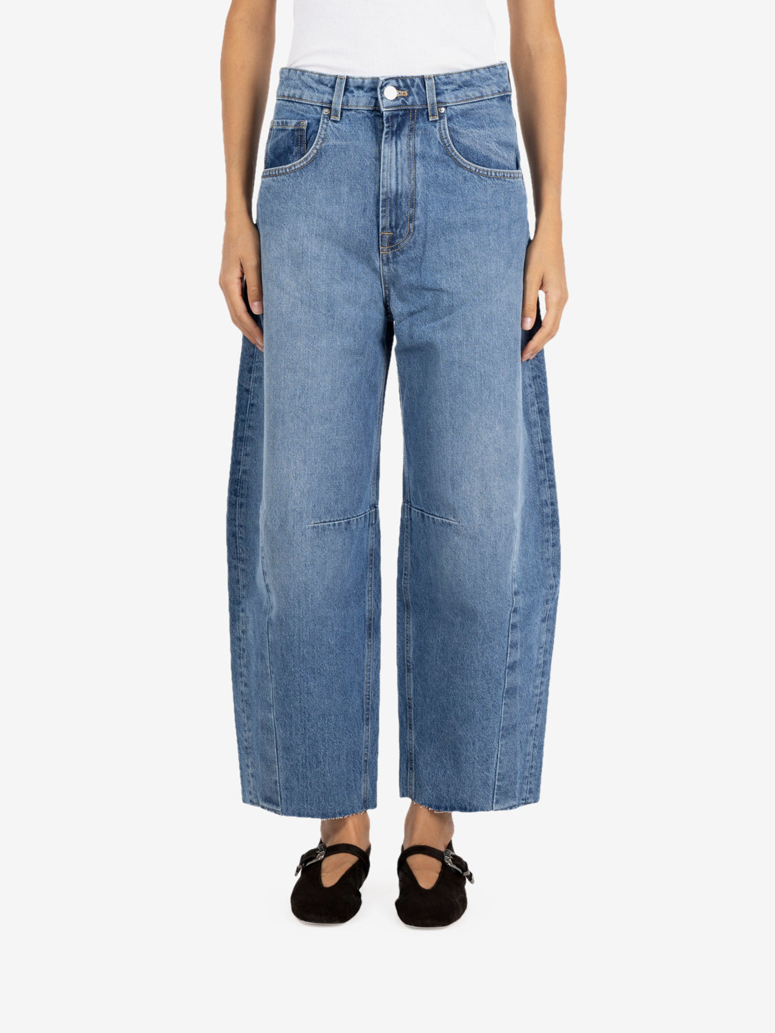 MEDIUM BLUE DENIM JEANS DAC5127_ADENBLU