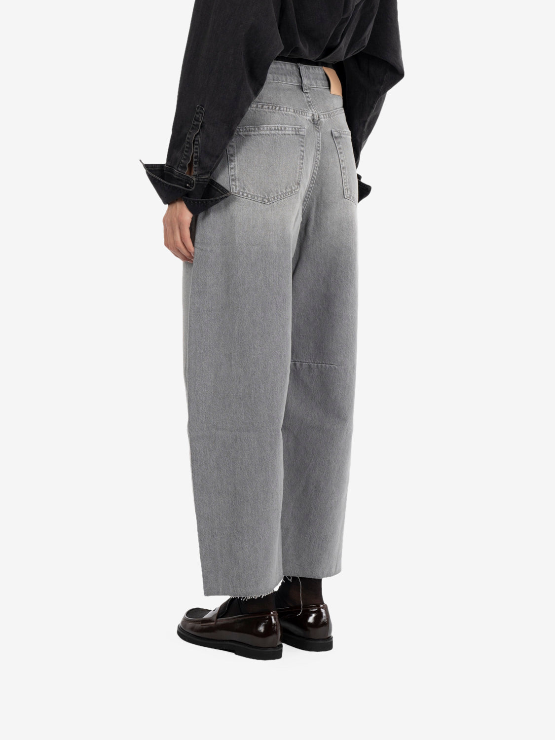 Jeans denim Delia grigio