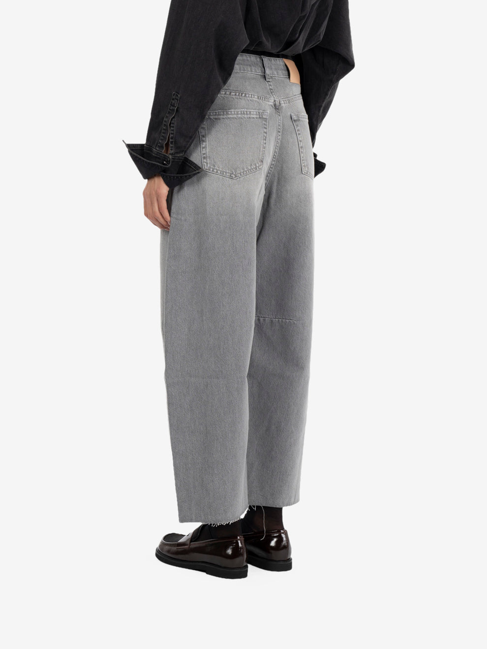 Jeans denim Delia grigio
