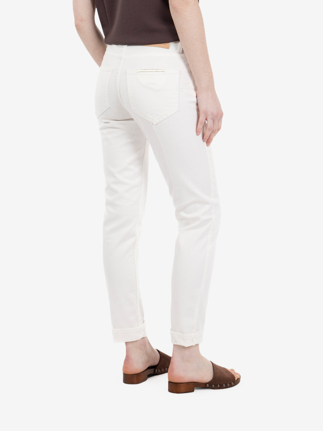 Icon Daisy white skinny jeans