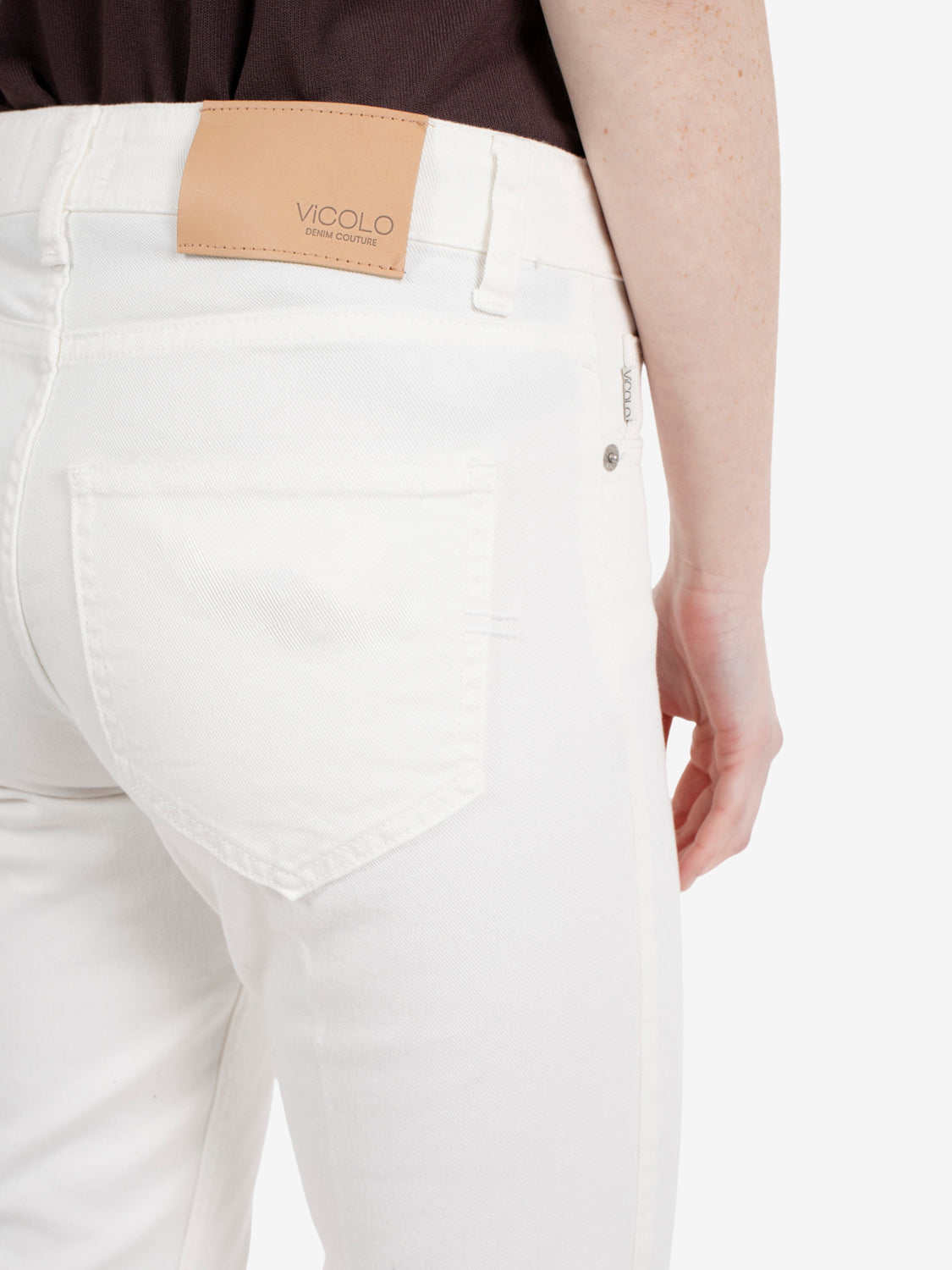 Icon Daisy white skinny jeans