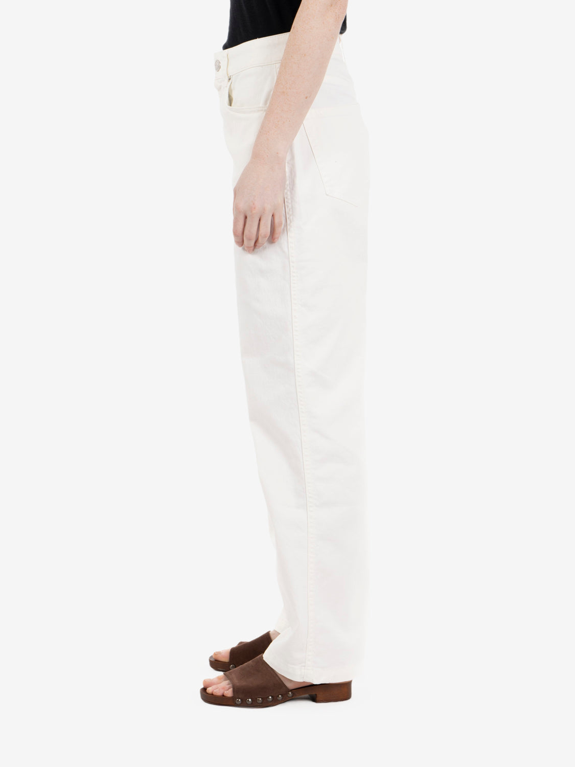 Jeans Kate straight fit bianco