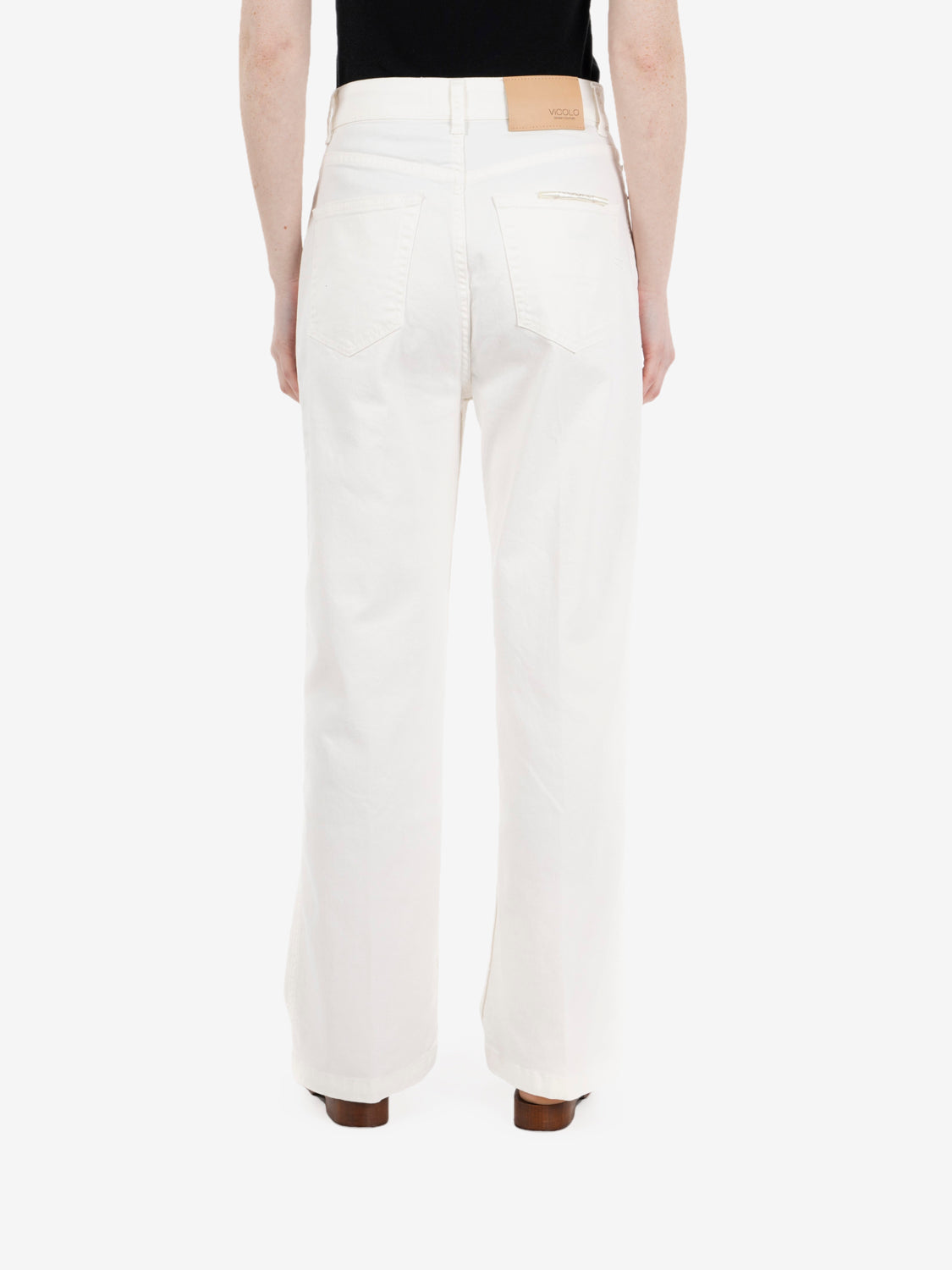Jeans Kate straight fit bianco