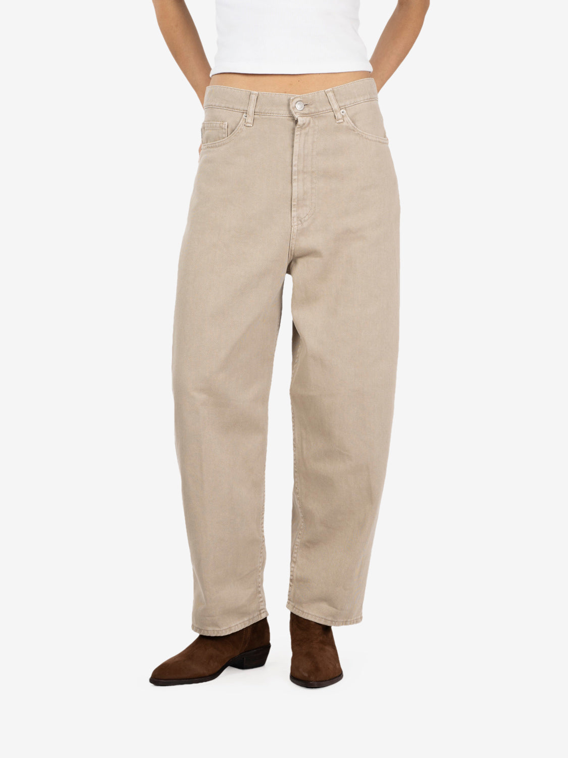 Jeans Laila taupe