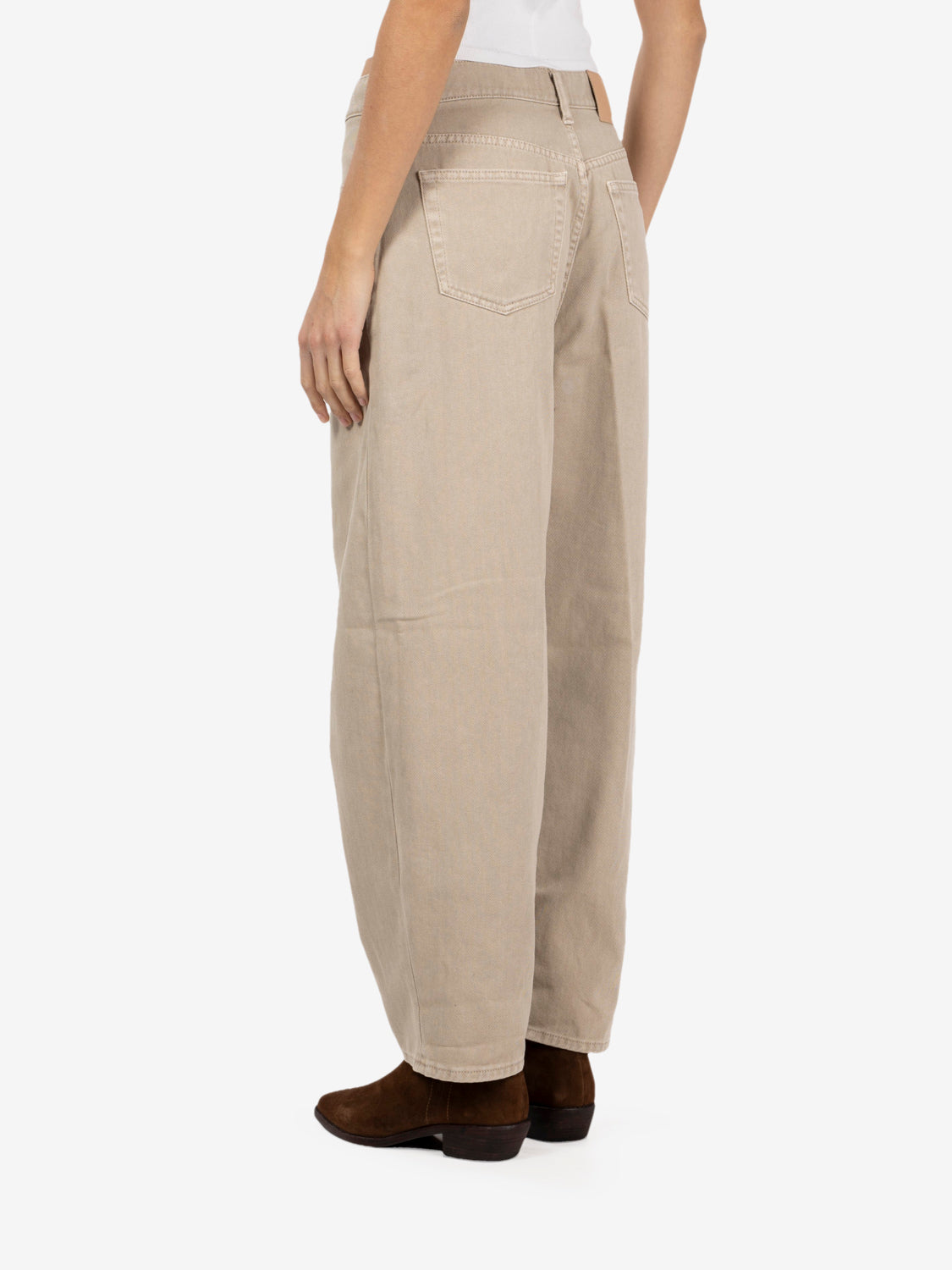 Jeans Laila taupe
