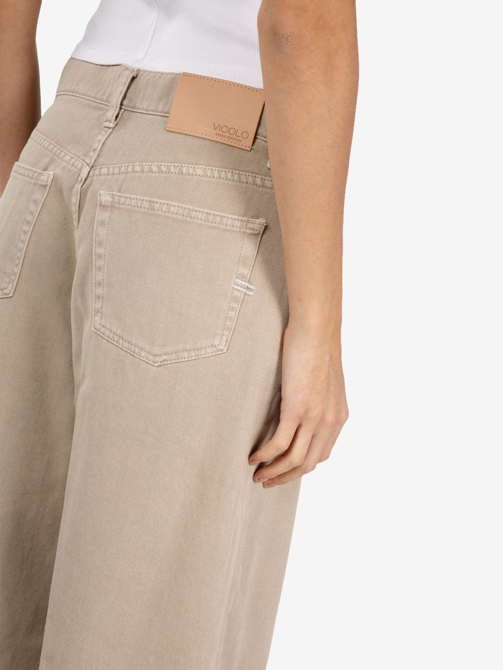 Jeans Laila taupe