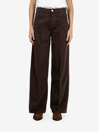 Jeans Mia wide moro