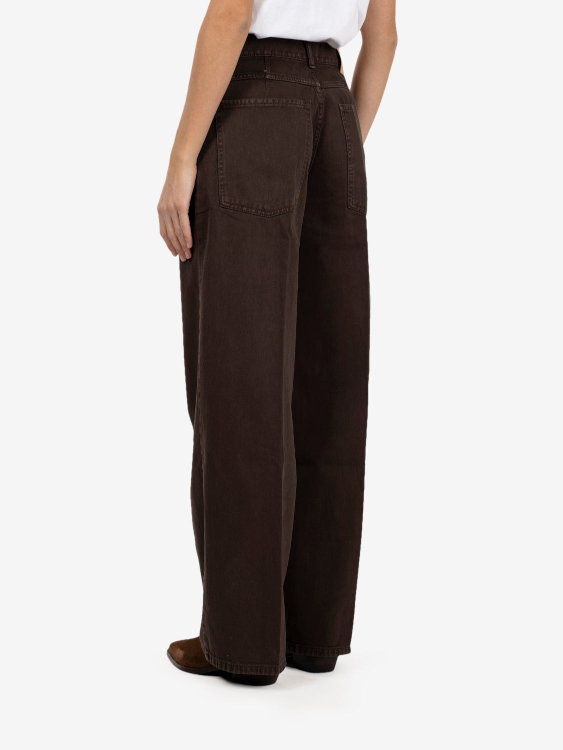Jeans Mia wide moro