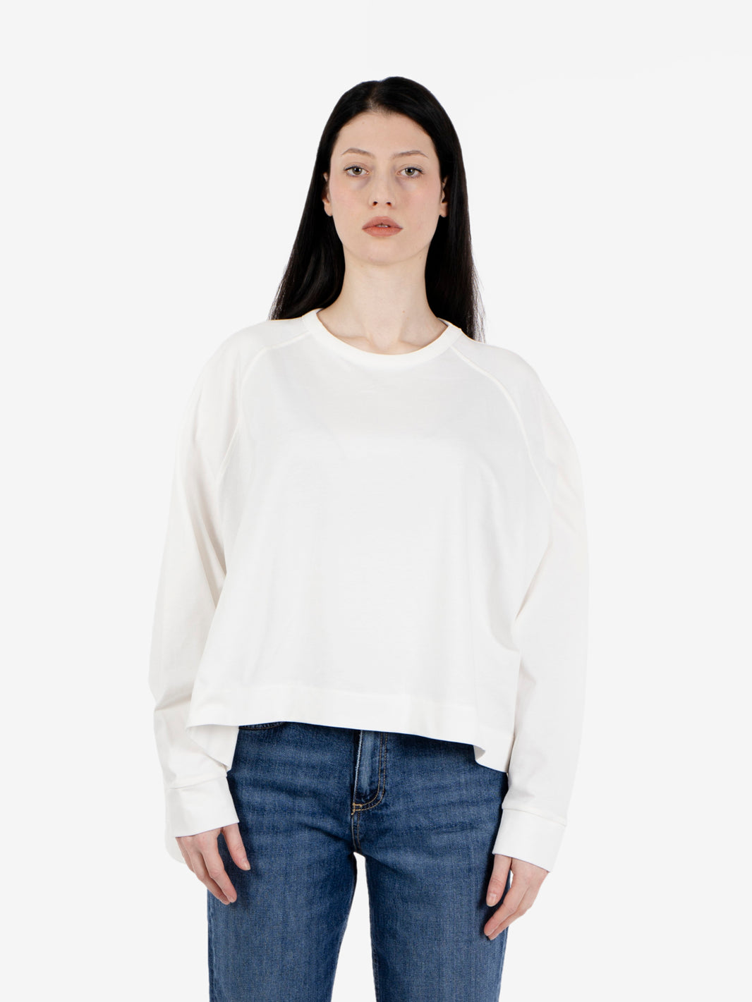 Maglia manica lunga bianca