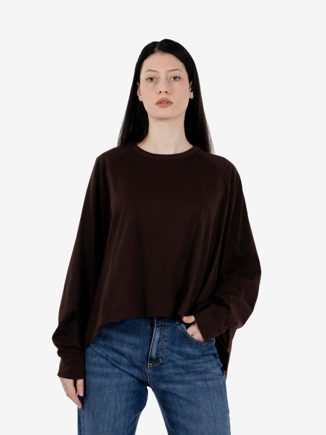 Maglia manica lunga moro