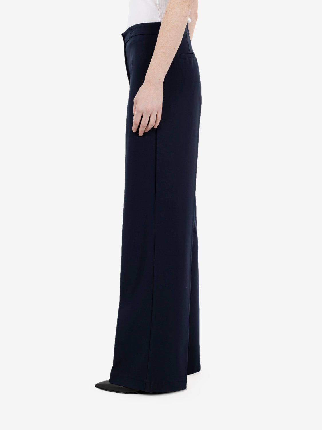 Blue palazzo pants