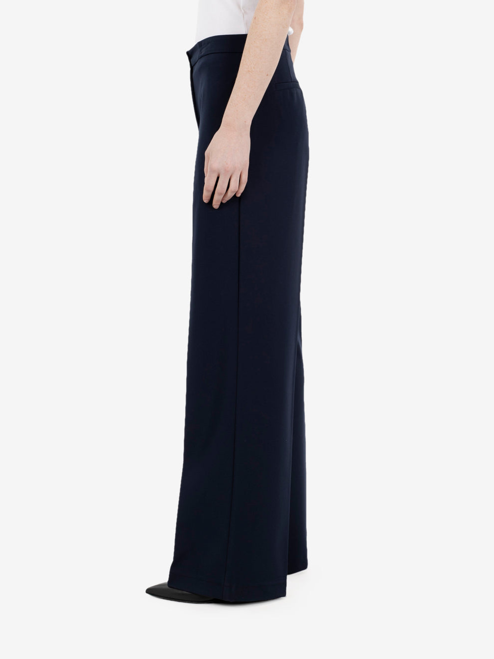 Blue palazzo pants