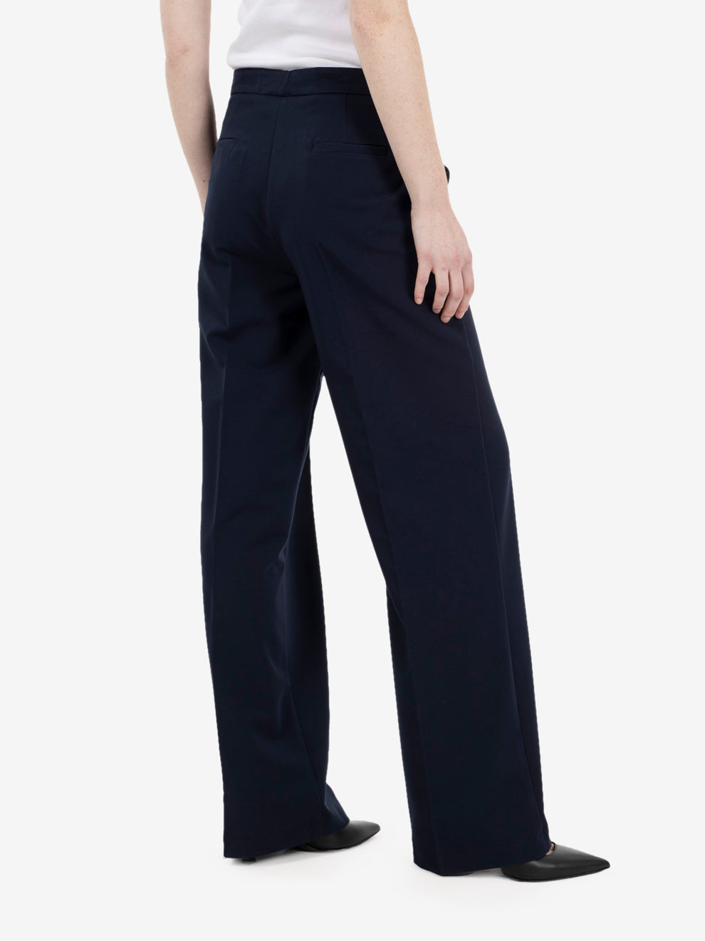 Blue palazzo pants